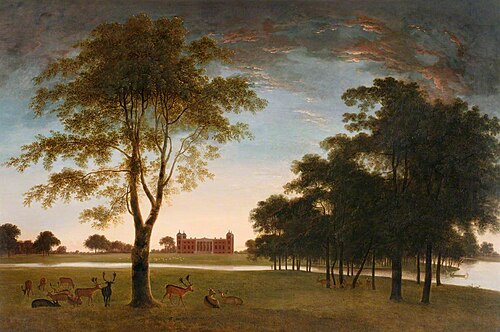 Osterley Park and House at Dusk, , William Hannan