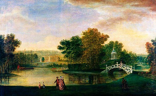 West Wycombe Park with Walton Bridge, , William Hannan