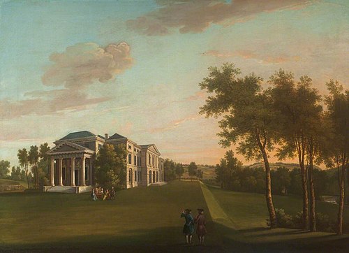 West Wycombe Park from the Terrace, 1758, William Hannan