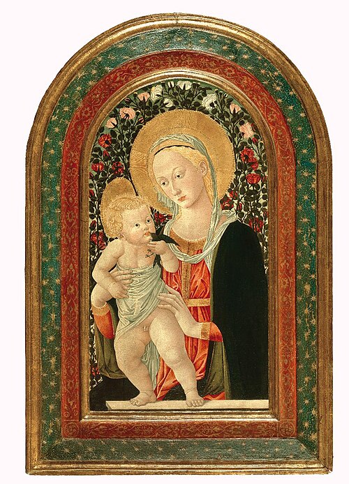 Maria col bambino, 1470, Pseudo Pier Francesco Fiorenti