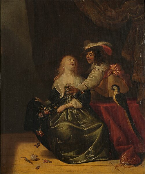 Smell, 1637, Jacob Fransz. van der Merck