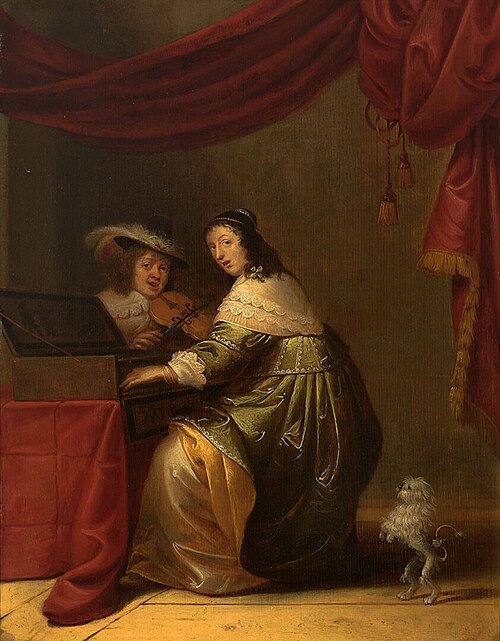 Hearing, 1637, Jacob Fransz. van der Merck