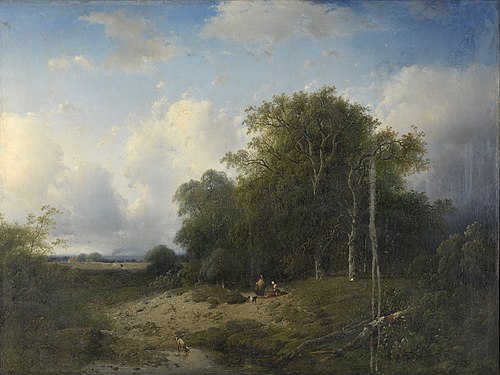 Landscape, 1850, Frederik Hendrik Hendriks