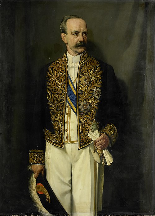 Alexander Willem Frederik Idenburg (1861-1935). Governor-General (1909-16), 1912, Jan Franken
