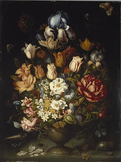 Still life with flowers, 1650, Osias Beert