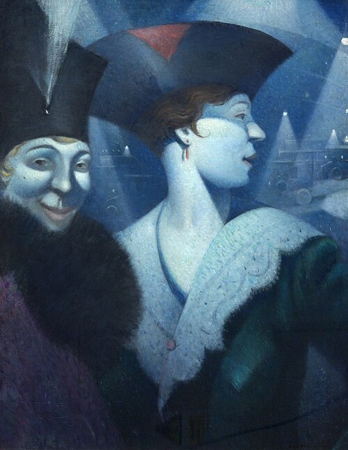 War Profiteers, 1917, Christopher Nevinson