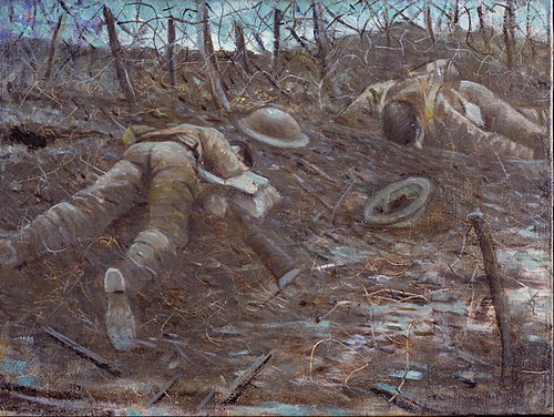 Les Chemins de la gloire, 1917, Christopher Nevinson