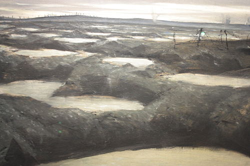 After a Push, 1917, Christopher Nevinson
