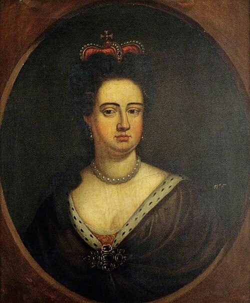 Queen Anne (1665–1714) (copy after Godfrey Kneller), 1793, Anne Forbes