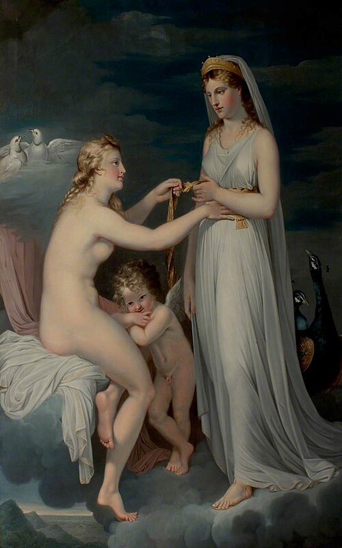Juno Borrowing the Girdle of Venus, 1771, Guy Head