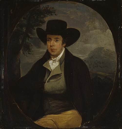 Robert Burns, 1759 - 1796. Poet, 1786, Peter Taylor