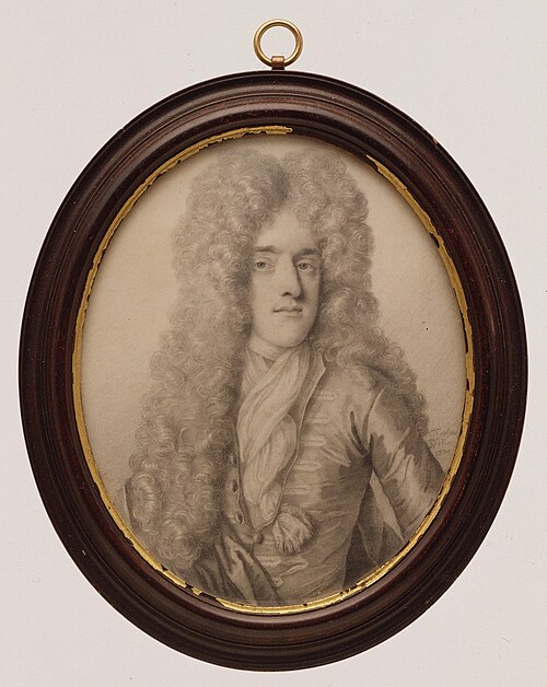 Portrait d'homme, 1700, Thomas Forster