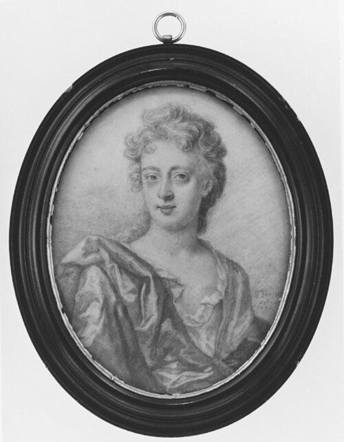 Portrait d'une femme, 1701, Thomas Forster