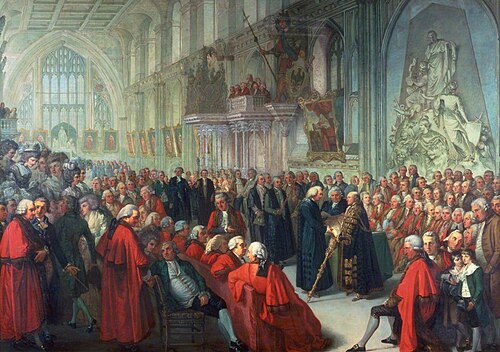 The Ceremony of Administering the Mayoralty Oath to Nathaniel Newnham, 8 November 1782, , William Miller