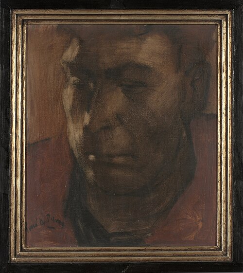 Portrait of a fisherman, 1933, Rene Pauw