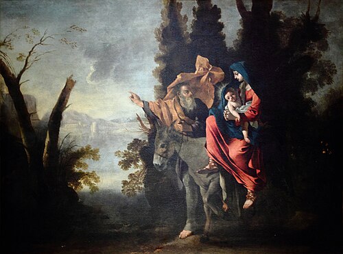 La Fuite en Egypte, 1601, Jean Tassel