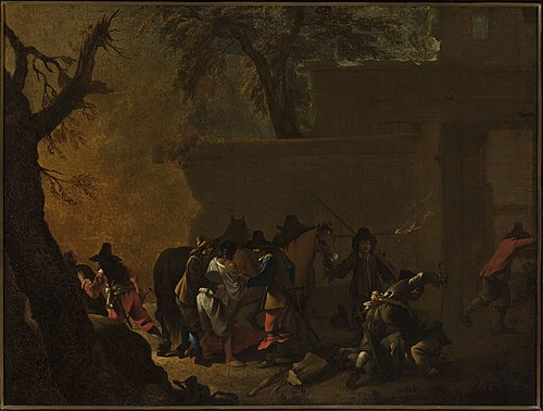 Vol de voyageurs., 1650, Jean Tassel