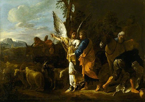 Tobias and the Angel, 1635, Jean Tassel