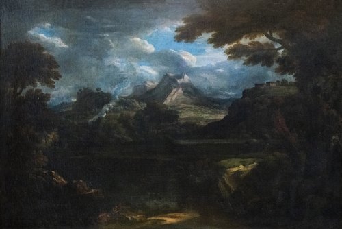 Paysage, 1700, Crescenzio Onofri