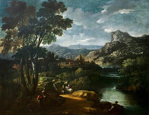 Classical Landscape, , Crescenzio Onofri