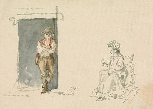Figure Studies: Boy Standing, , Nicholas Pocock