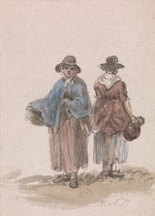 Welsh Peasant Women, , Nicholas Pocock