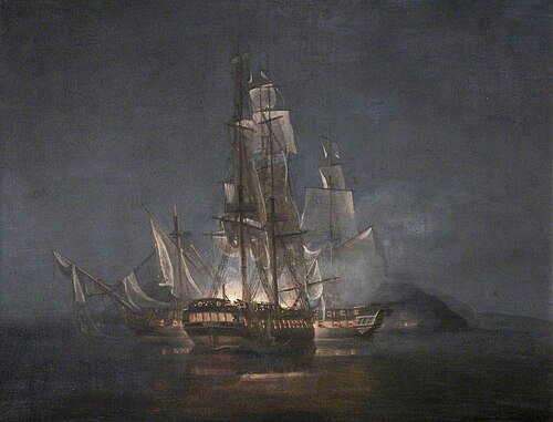 The Capture of 'L'Étoile', , Nicholas Pocock