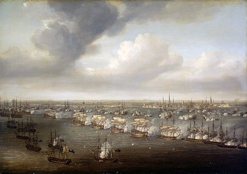 The Battle of Copenhagen, 2 April 1801, 1806, Nicholas Pocock