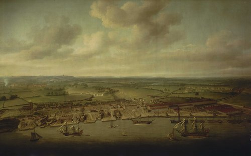 Woolwich Dockyard, 1790, Nicholas Pocock