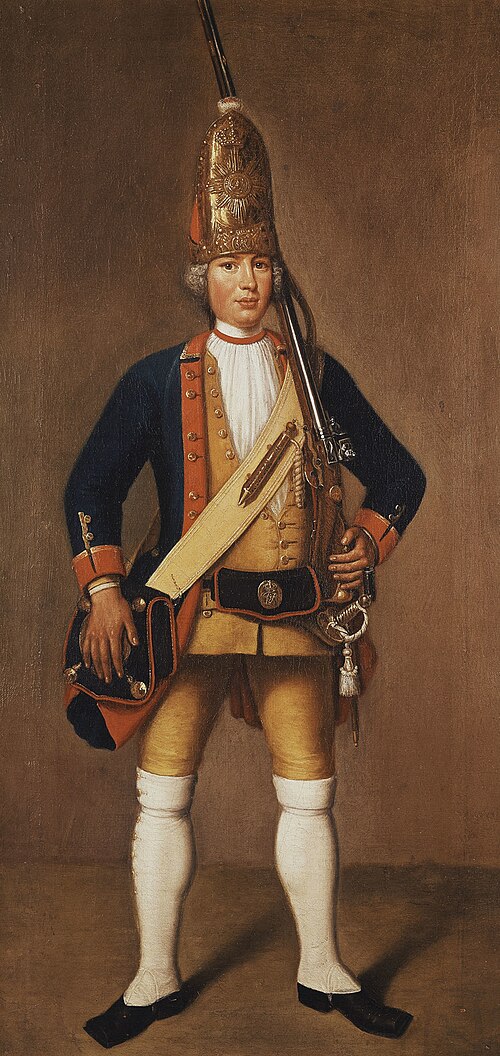 Prussian Giant Grenadier, 1730, Johann Christof Merck