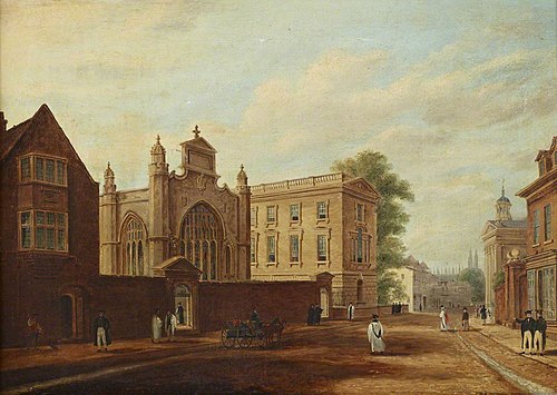 St Peter's College (Peterhouse), Cambridge, 1825, Richard Bankes Harraden