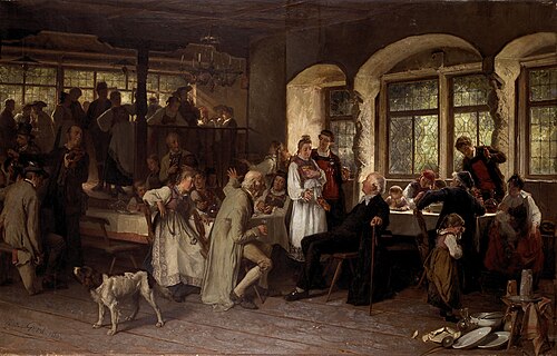 A la santé du pasteur, 1880, Théodore Gérard