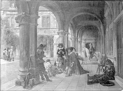 Soldiers Resting, Blois, 1876, Ignacio León y Escosura