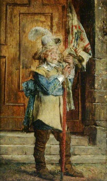 The Standard Bearer, 1874, Ignacio León y Escosura