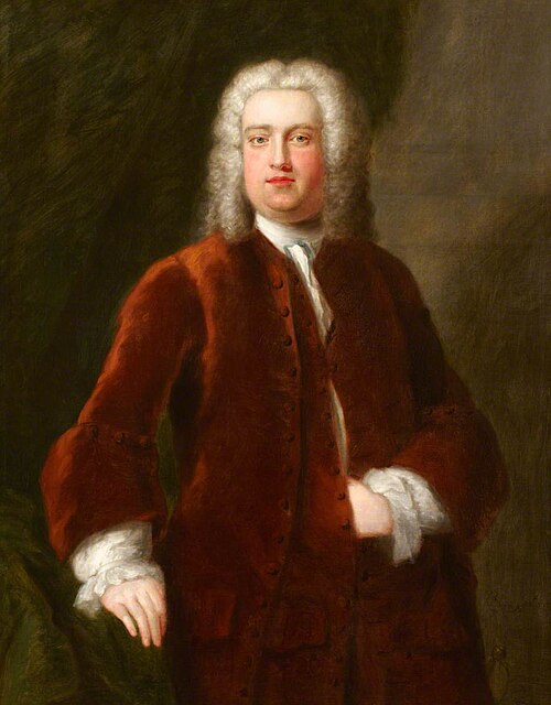 Portrait of an Unknown Eighteenth-Century Gentleman (presented as George Frideric Handel), 1740, Charles Phillips
