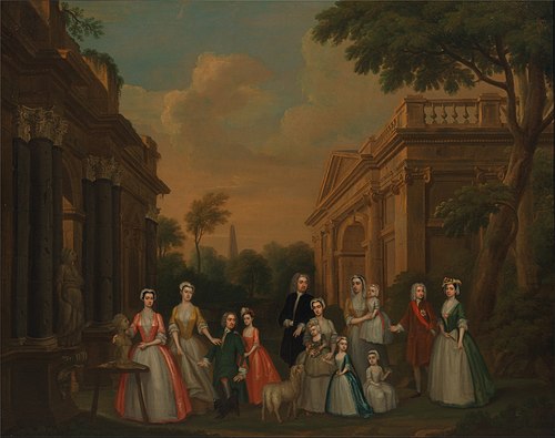 The Watson-Wentworth and Finch Familie, 1732, Charles Phillips
