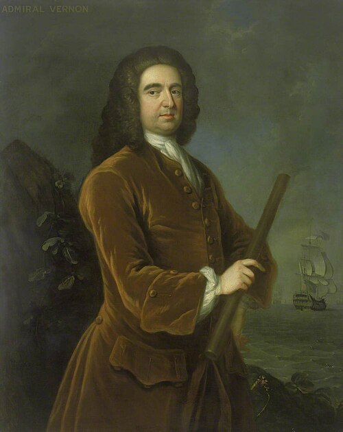 Admiral Edward Vernon, 1684-1757, , Charles Phillips