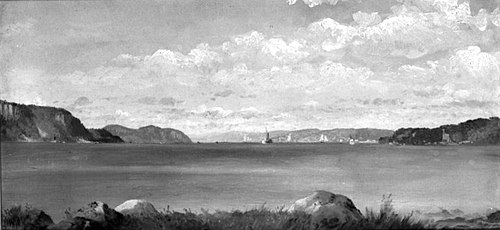 Tappan Zee, from Glenwood, 1872, John Williamson