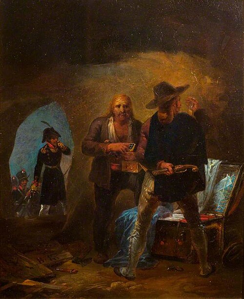 Brigands Surprised, , Johann Georg Volmar
