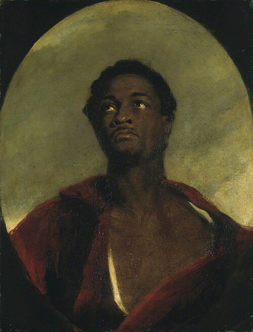 Head of a Man (?Ira Frederick Aldridge), 1827, John Simpson