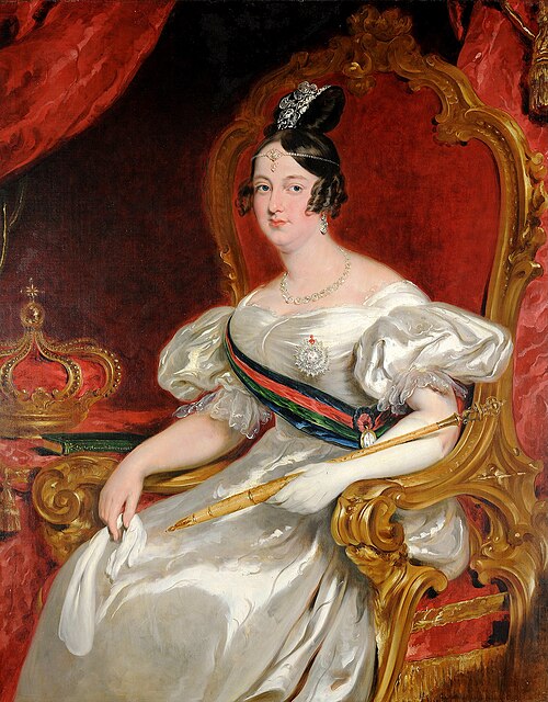 D. Maria II, Queen of Portugal (1819-1853), 1837, John Simpson