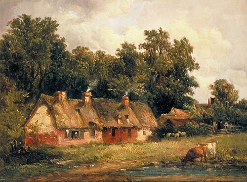 Near Wilford, Nottinghamshire, 1864, Alfred Vickers