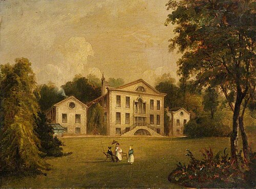 View of a Country House*, , Alfred Vickers