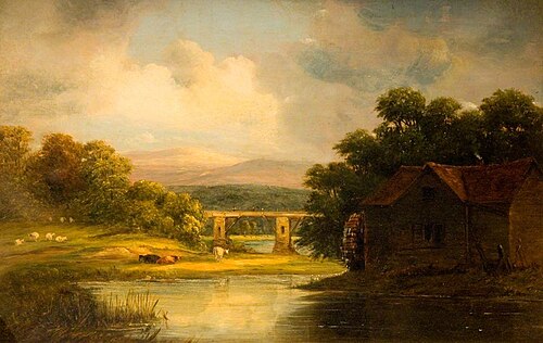 The Old Mill, Bath, , Alfred Vickers