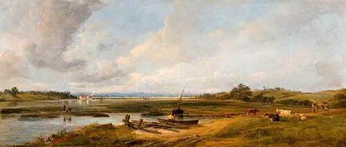 Dutch Landscape, , Alfred Vickers