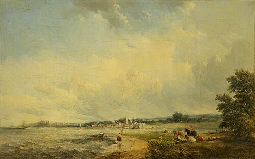 Coast Scene, , Alfred Vickers