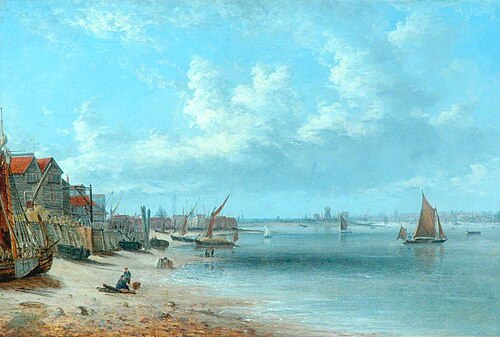 Coast Scene, , Alfred Vickers