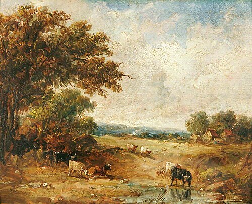 The Watering Place, , Alfred Vickers