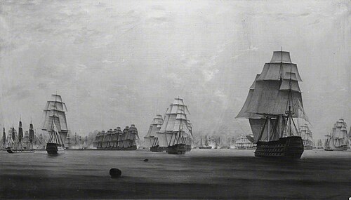 Battle of Trafalgar, 21 October 1805, 1835, Robert Strickland Thomas