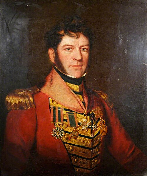 Major-General Sir Edmund Keynton Williams (1778–1850), KCB, KTS, Commanding 41st Foot (1827–1837), 1829, John Ponsford
